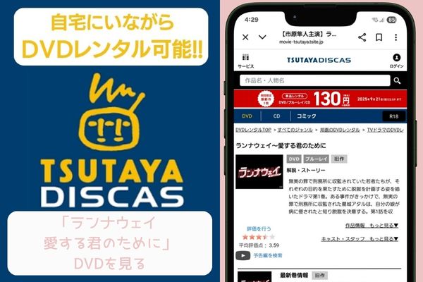 tsutaya ランナウェイ〜愛する君のために レンタル