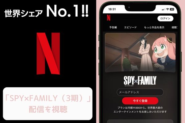 Netflix SPY×FAMILY(3期) 配信