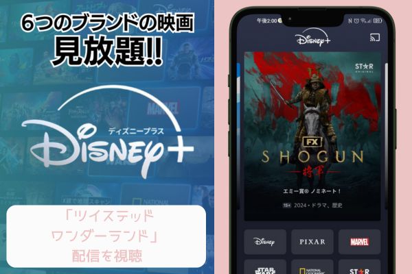 ディズニープラス ツイステ 配信