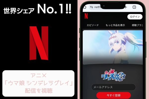 netflix ウマ娘 シンデレラグレイ 配信